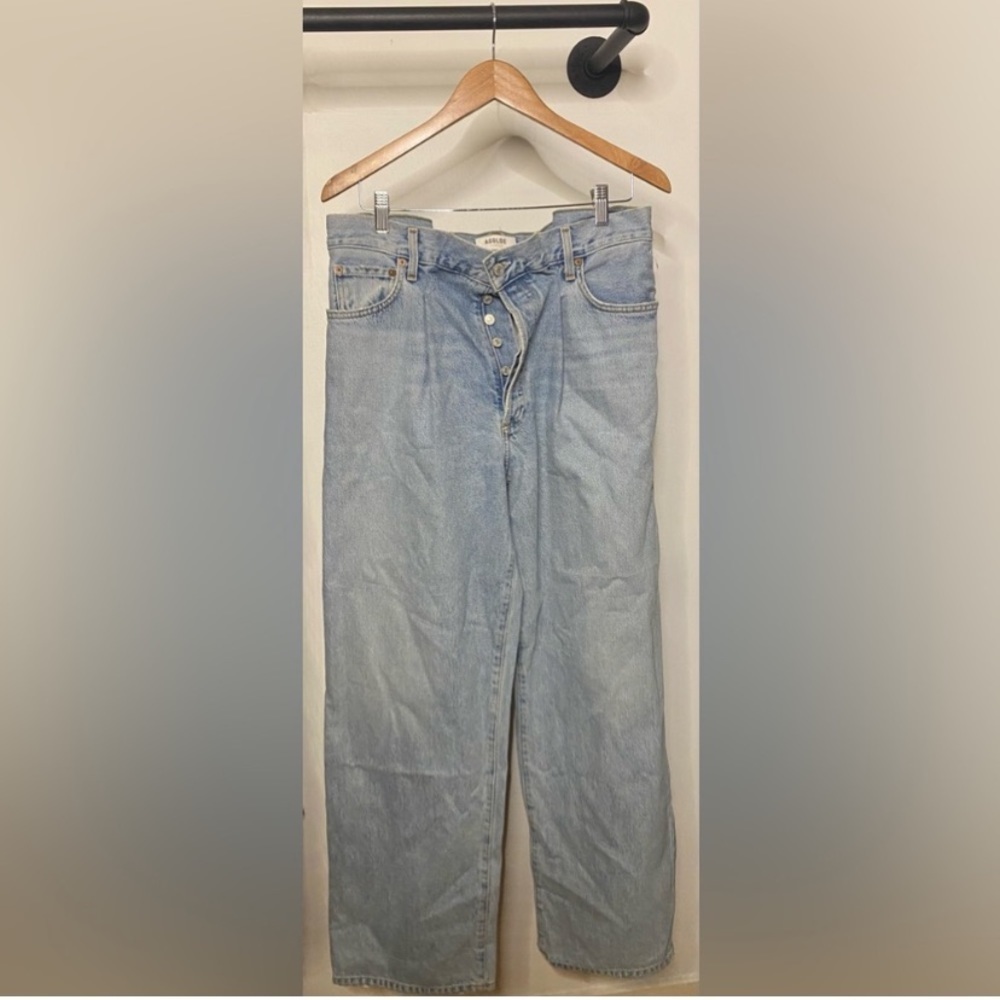 Agolde Dax Upsized Jean In Sideline size 30 - Picture 3 of 7